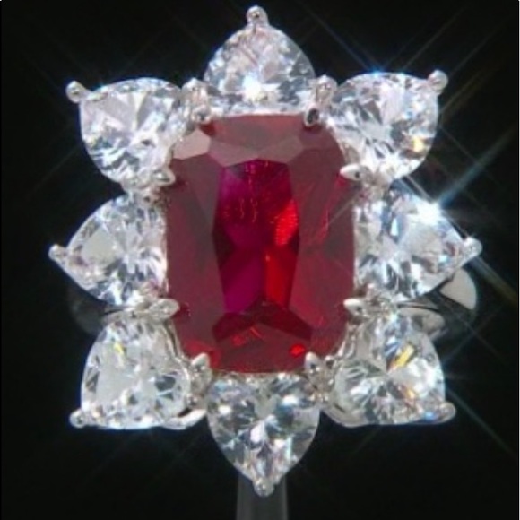 **SOLD** Ruby Ring Size 7 - Picture 6 of 10